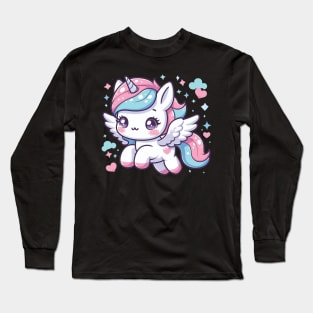 Cute Pegasus Long Sleeve T-Shirt